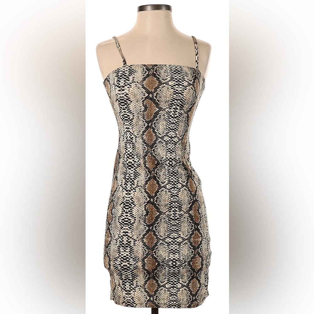 Shein Snake Skin Mini Dress - M - Excellent Condition